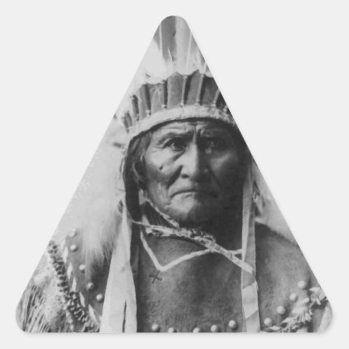 Geronimo Triangle Sticker