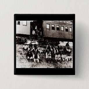 Geronimo's Band Pinback Button