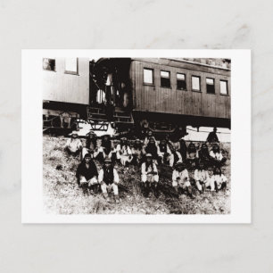 Geronimo's Band Postcard