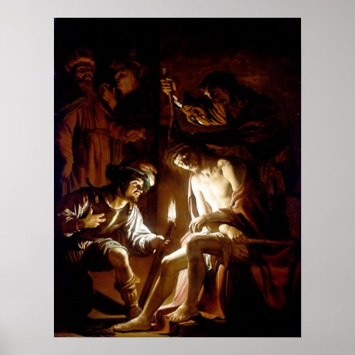 Gerrit van Honthorst Christ Crowned with Thorns Poster