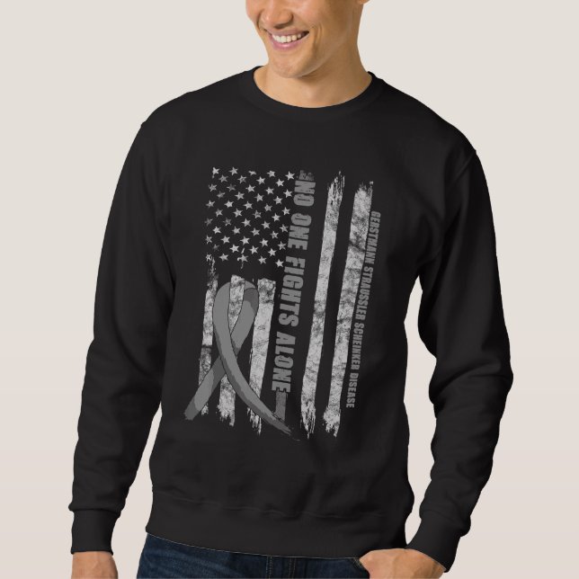 Gerstmann Straussler Scheinker Disease Usa America Sweatshirt (Front)