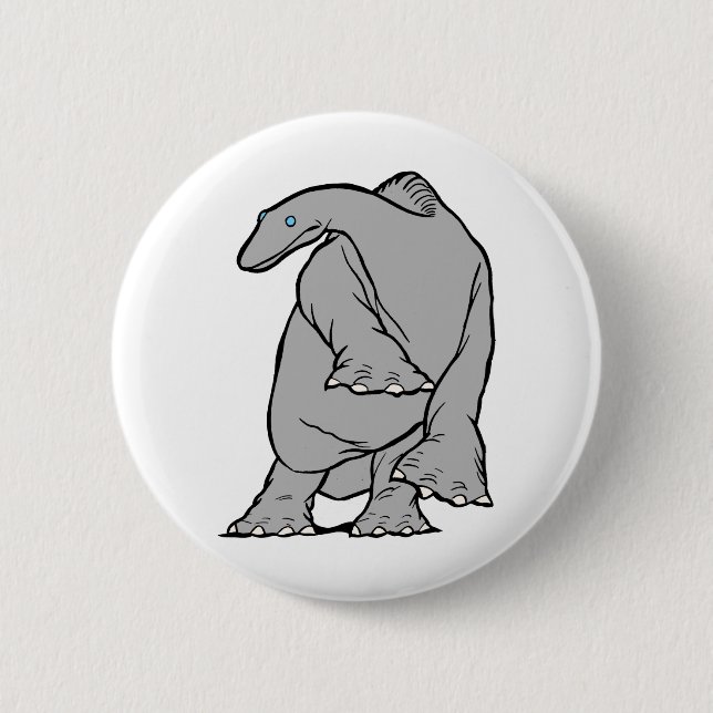 Gertie the Dinosaur Gear! Pinback Button (Front)