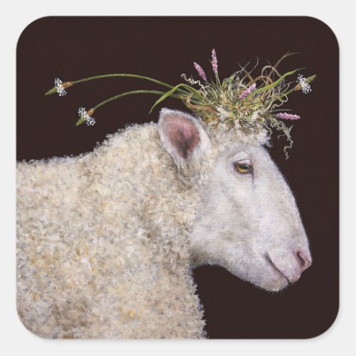Gertrude the sheep stickers
