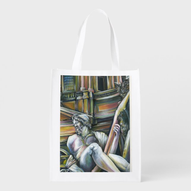 Gesamtkunstwerk Reusable Grocery Bag (Back)