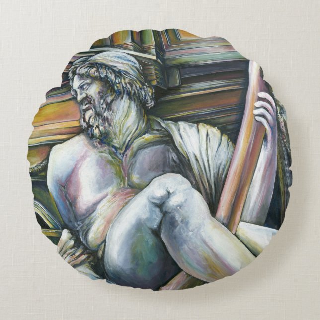 Gesamtkunstwerk Round Pillow (Front)