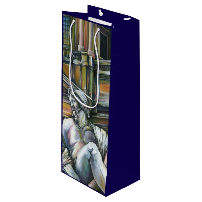 Gesamtkunstwerk Wine Gift Bag (Front Angled)