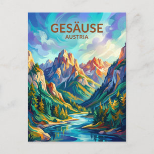 Gesäuse National Park Austria Postcard