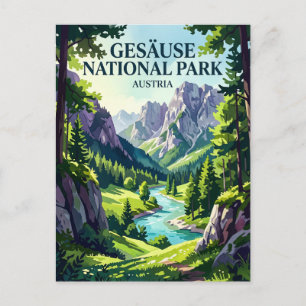 Gesäuse National Park Austria Postcard