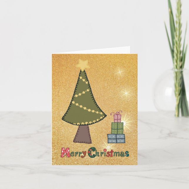 Geschenke unterm Baum Card (Front)