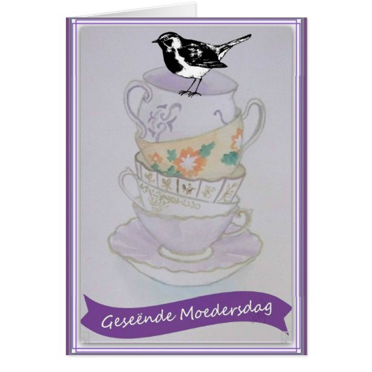 Geseende Moedersdag Cards (Front)