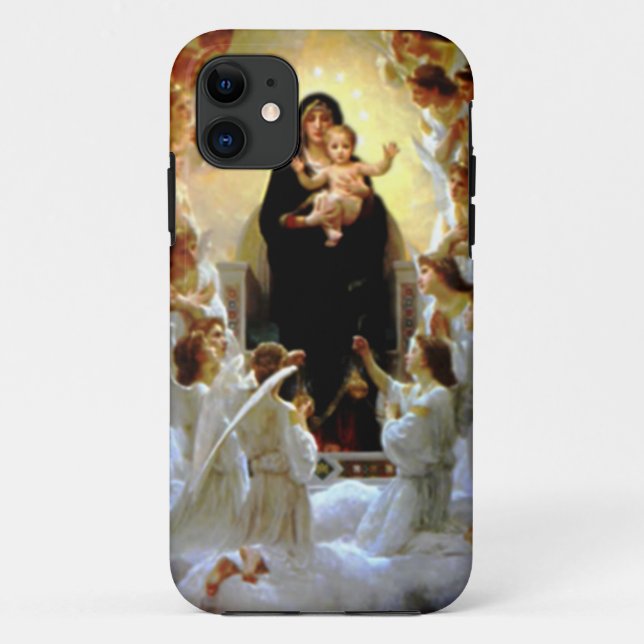 Gesegnete Jungfrau Mary und Säuglings-Kind Jesus Case-Mate iPhone Case (Back)