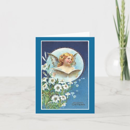 Gesegnete Ostern Blessed Easter Holiday Card