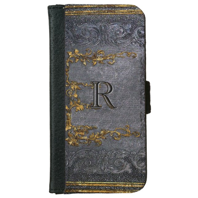 Gesenhoff 6/6s  Old Book Style iPhone Wallet Case (Front)