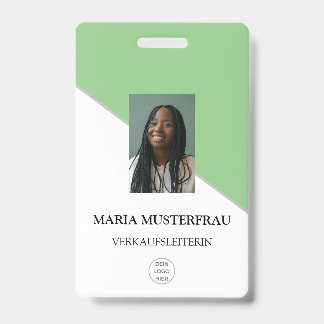 Gestalte Deinen Eigenen Ausweis Vorlage Badge