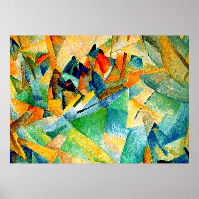 Gestel painting, Mallorca Harbor Poster (Front)