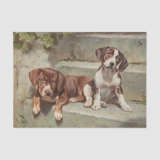 Gestorte Siesta by Carl Reichert Tissue Paper (Front)