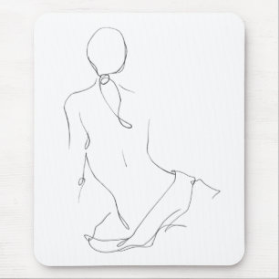 Gestural Contour Mouse Pad