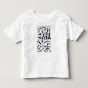 Gestures for miming John Bulwer's 'Chrilogia Toddler T-shirt