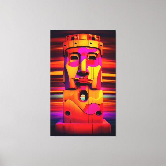 Get a God's Eye View - Ken Gage Art Canvas Print (Front)