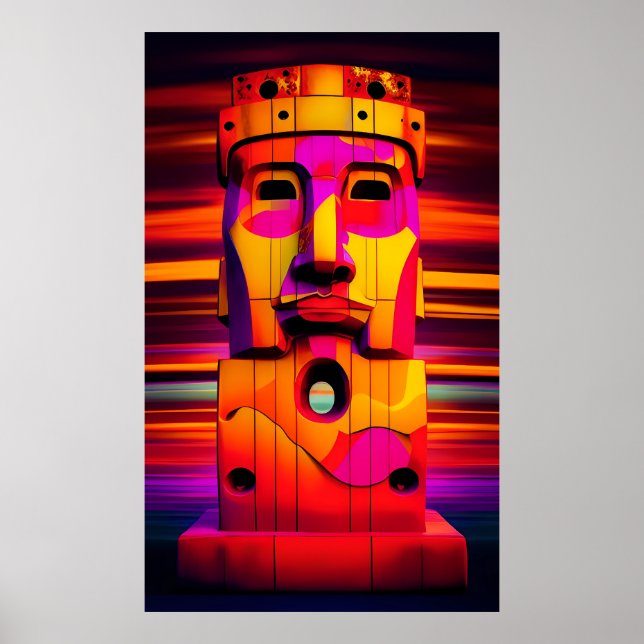 Get a God's Eye View - Ken Gage Art Poster (Front)