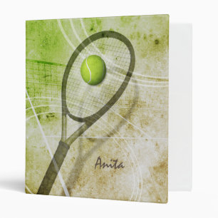 Get a Grip Women's Tennis 3 Ring Binder