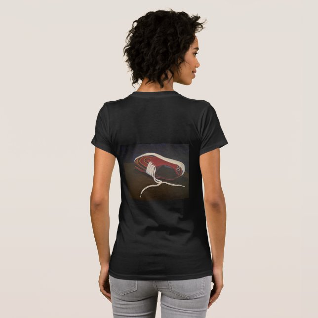 Get a kick (T-shirt) for women  T-Shirt (Back Full)