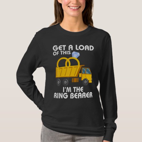 Get A Load Of This Im The Ring Bearer Wedding  Tr T_Shirt