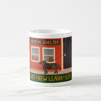 Get a New Leash on Life Coffee Mug