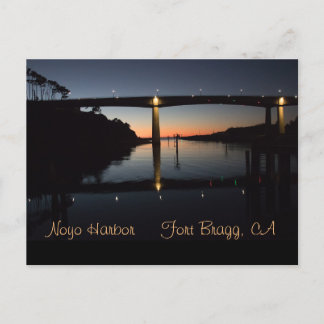Get a postcard of Noyo Harbor in Fort Bragg, CA