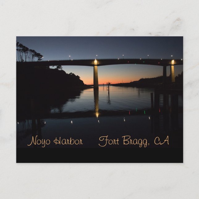 Get a postcard of Noyo Harbor in Fort Bragg, CA (Front)