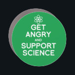 Get angry and support science car magnet<br><div class="desc">Science Apparel and Political Activism Designs from PolitiClothes.com Browse Designs on Climate Change, Science and Religion as well as Political Gifts including Political Activism T-shirts, Political Activism Bumper Stickers, Political Activism Buttons, Political Activism Signs, Political Activism Hoodies, Political Activism Cards, Political Activism Mugs, Political Activism Posters, Political Activism Stickers and...</div>