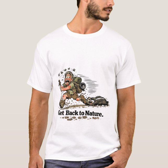 Get back to nature T-Shirt (Front)