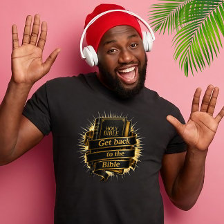 Get Back to the Bible - Ribbon Unisex T-Shirt