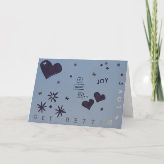 Get Better - Mom - Scrapbook 1 - Seasons Card