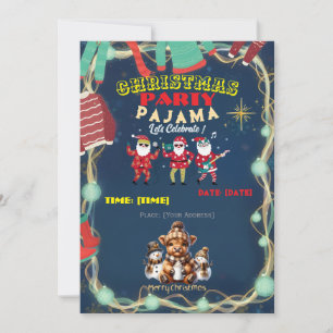 Get Cozy & Festive: The Ultimate Christmas Pajama Invitation