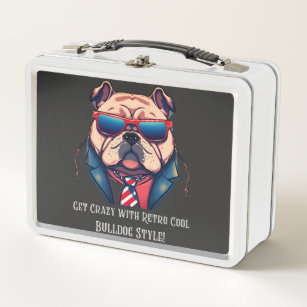 Retro Lunch Box  Custom Logo Imprinted Retro Metal Lunch Boxes