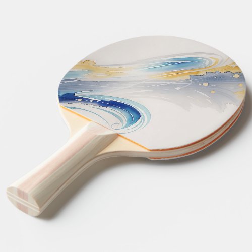 Get Creative with Watercolor Ping Pong Paddles