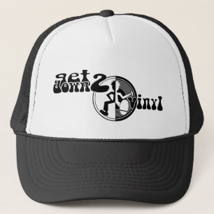 Get down to vinyl graphic hat