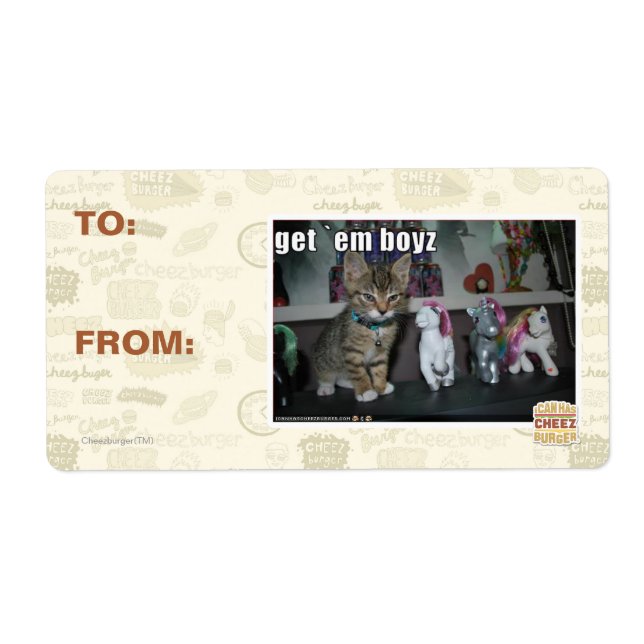 Get em boyz label (Front)