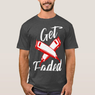 Get Faded Barber Shop Hair Cutting T-Shirt