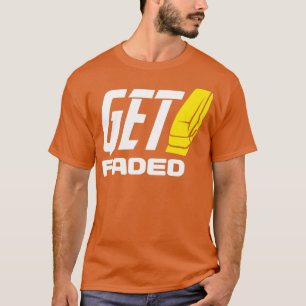 Get Faded Design for a Hairstylist or Barber T-Shirt