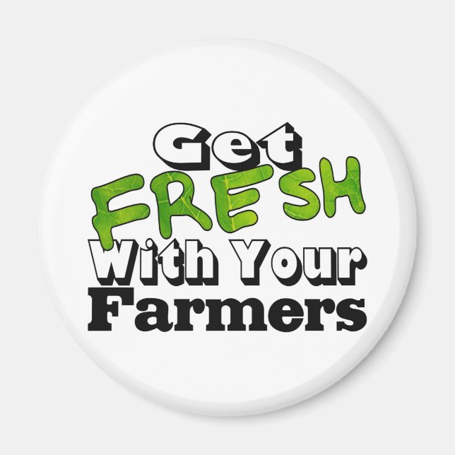 Get Farmer Fresh Magnet (Front)