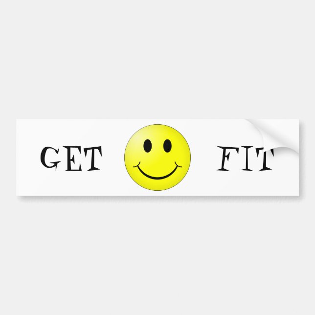 GET FIT BUMPER STICKER (Front)