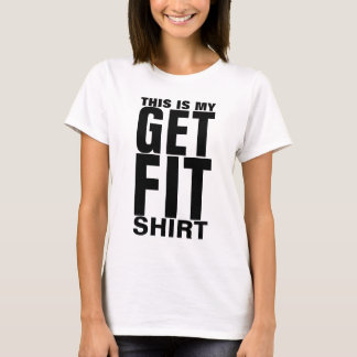 Get Fit Typography Block T-Shirt