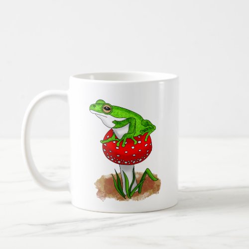 Get Froggy with It  Funny Frog Coffee Mug