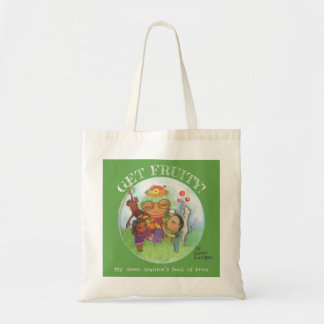Get Fruity! natural canvas tote bag