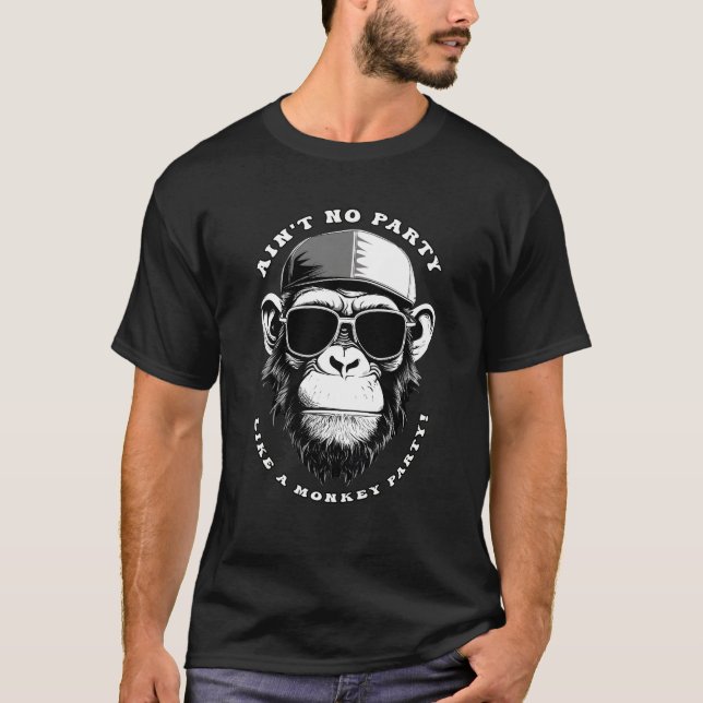 Get Funky with this Monkey T-Shirt (Front)