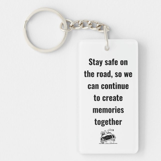Get Home Safely -  Keychain (Front)