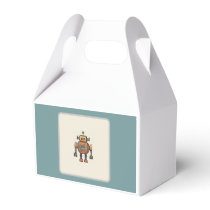 Get in Gear Robot Birthday - Small Robot Favor Boxes
