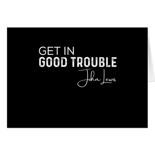 get in good trouble cards (Front Horizontal)